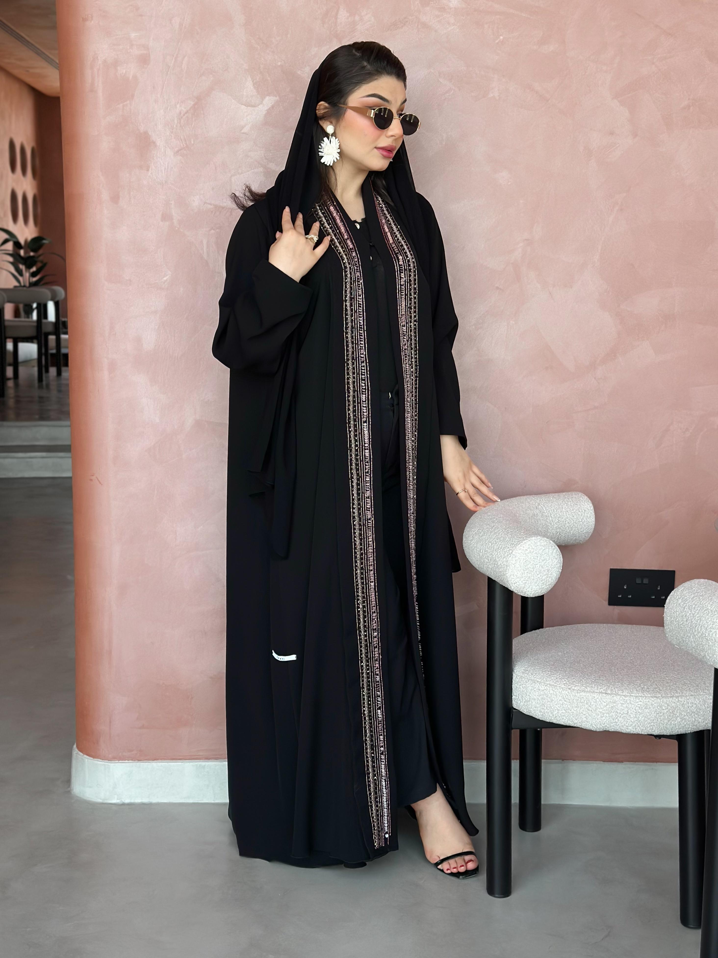 Embellished abaya